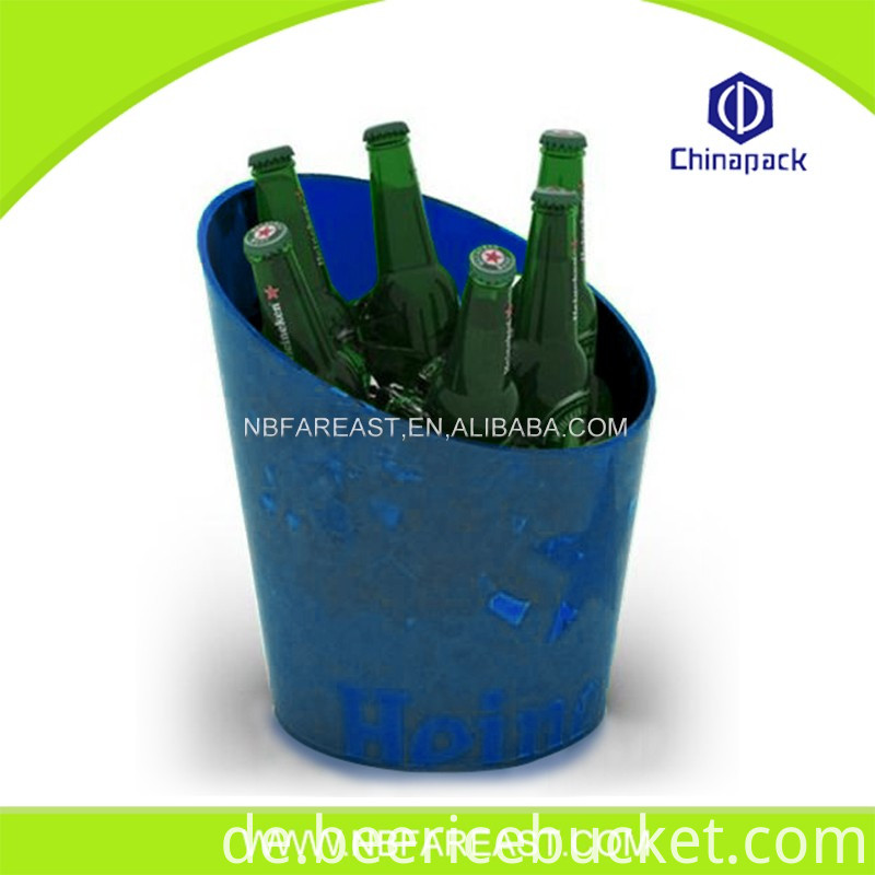 High-End-Design kleine Kunststoff-Eiskübel High-end new design small plastic ice bucket